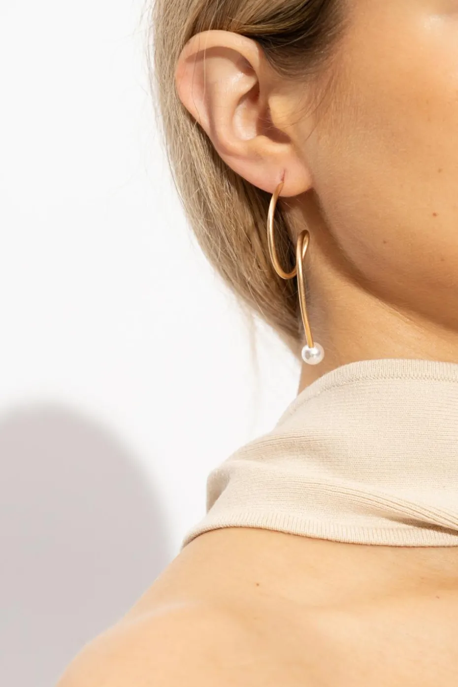 Cult Gaia GOLD Earrings `Tazia`