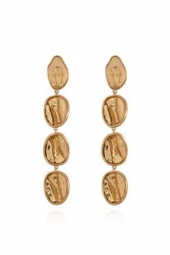 Cult Gaia GOLD Earrings Veda