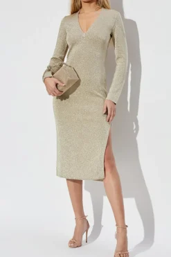 Cult Gaia GOLD Shayla Dress