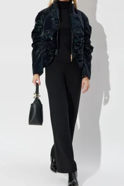 Cult Gaia NAVY BLUE Jacket Evander