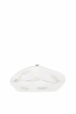 Cult Gaia SILVER ‘Caldera’ handbag