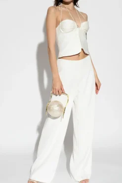 Cult Gaia WHITE ‘Habana’ corset