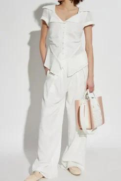 Cult Gaia WHITE Pants Sisley