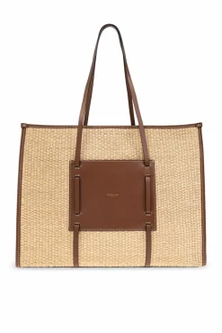 DeMellier beige "Capri Large" shopper bag