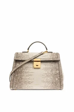 DeMellier beige Handbag "Midi Paris"