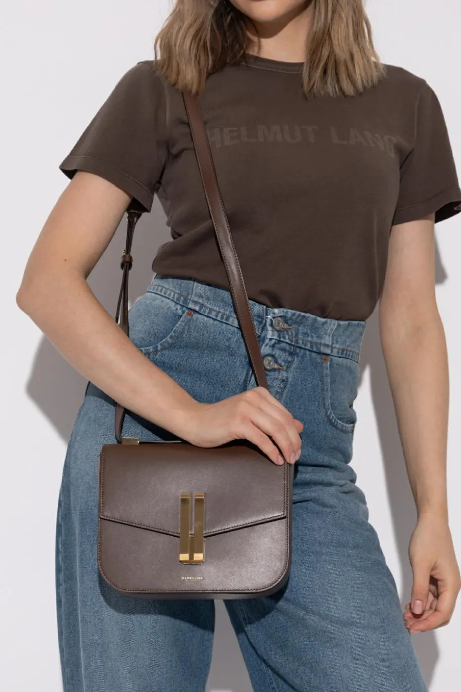 DeMellier BROWN Shoulder bag "Vancouver"