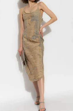 Diesel beige Dress DE-VERA-FSG