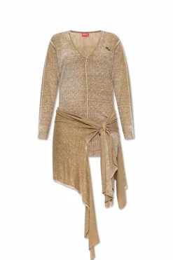 Diesel beige Dress `M-EGANKNOT `