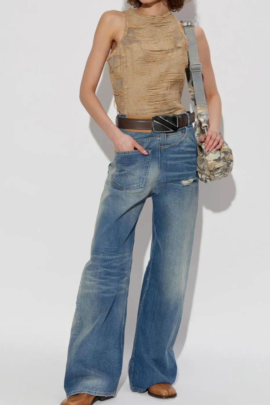 Diesel beige Top DE-ASTRO-FSG