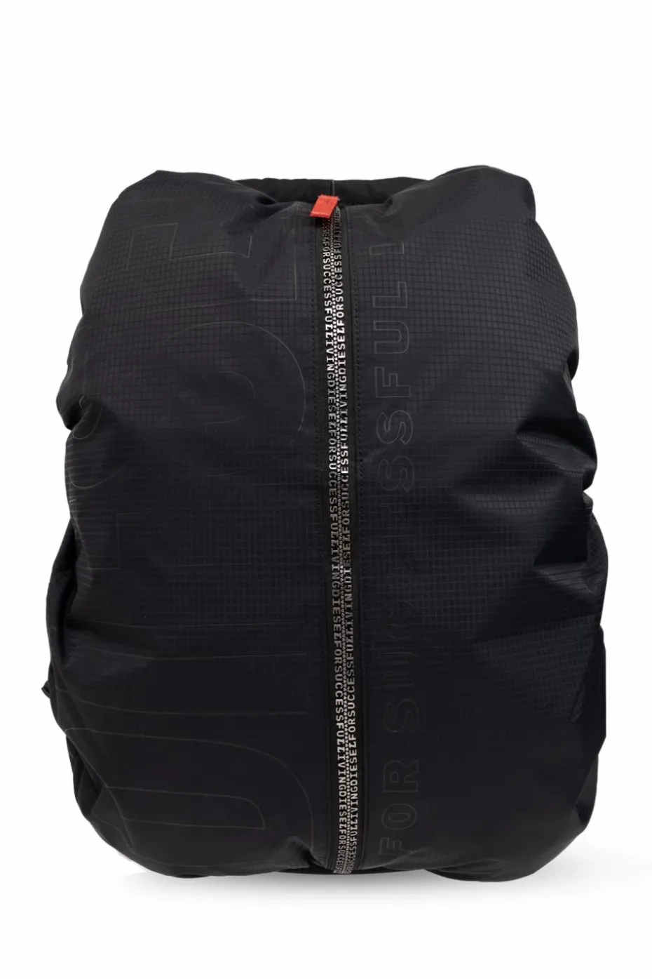 Diesel BLACK Backpack `ZIP-D ZIP-D BACKPACK`