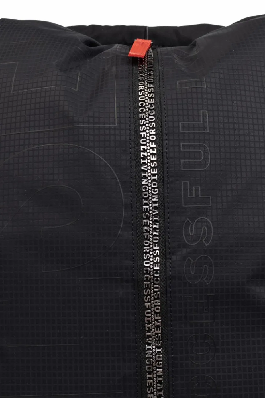 Diesel BLACK Backpack `ZIP-D ZIP-D BACKPACK`