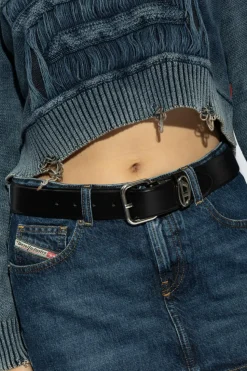 Diesel BLACK Belt `B-1DR OVAL`