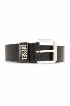 Diesel BLACK āB-GLOSSY LOOPā belt