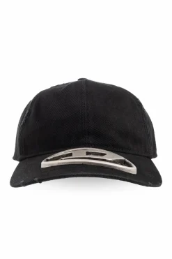 Diesel BLACK āC-BEAST-A1ā baseball cap