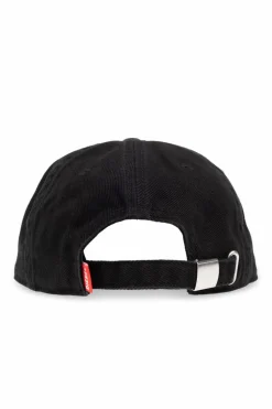 Diesel BLACK ‘CORRY-DIV-WASH’ baseball ap