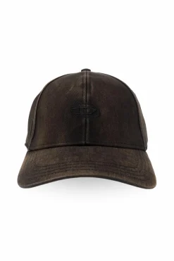 Diesel BLACK ‘C-RUN-WASH’ baseball cap