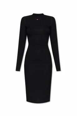 Diesel BLACK Dress `D-MOKKY-LS-MICRODIV`