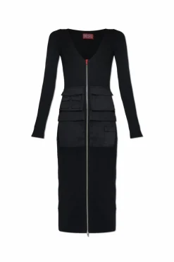 Diesel BLACK Dress "M-MELTI-LS"