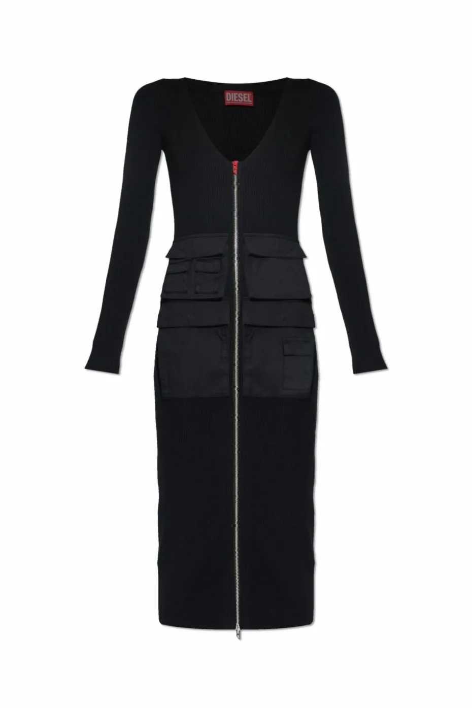 Diesel BLACK Dress "M-MELTI-LS"