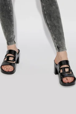 Diesel BLACK Heeled mules SA-BONNIE