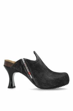 Diesel BLACK Heeled sandals D-WOODSTOCK