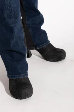 Diesel BLACK Heeled sandals D-WOODSTOCK