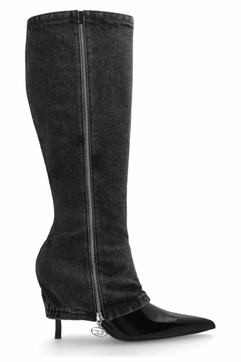 Diesel BLACK High-heeled boots `D-VENUS`