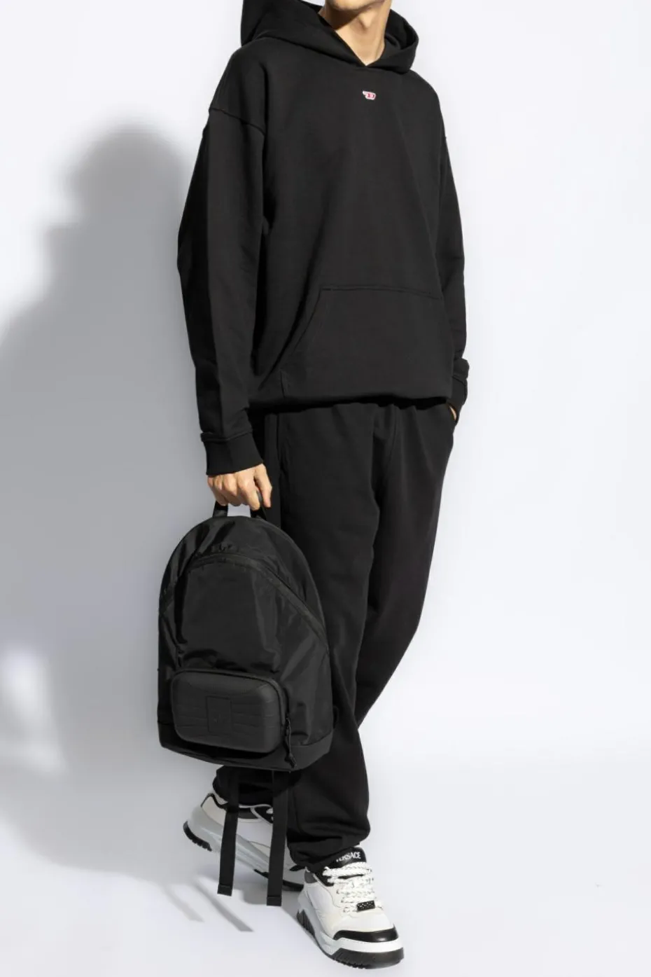 Diesel BLACK Hoodie 'S-BOXT-Hood-D'