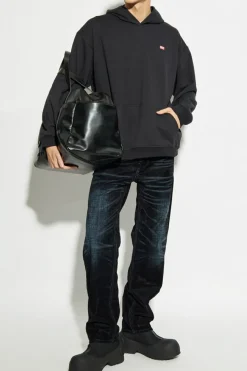 Diesel BLACK Hoodie S-BOXT-HOOD