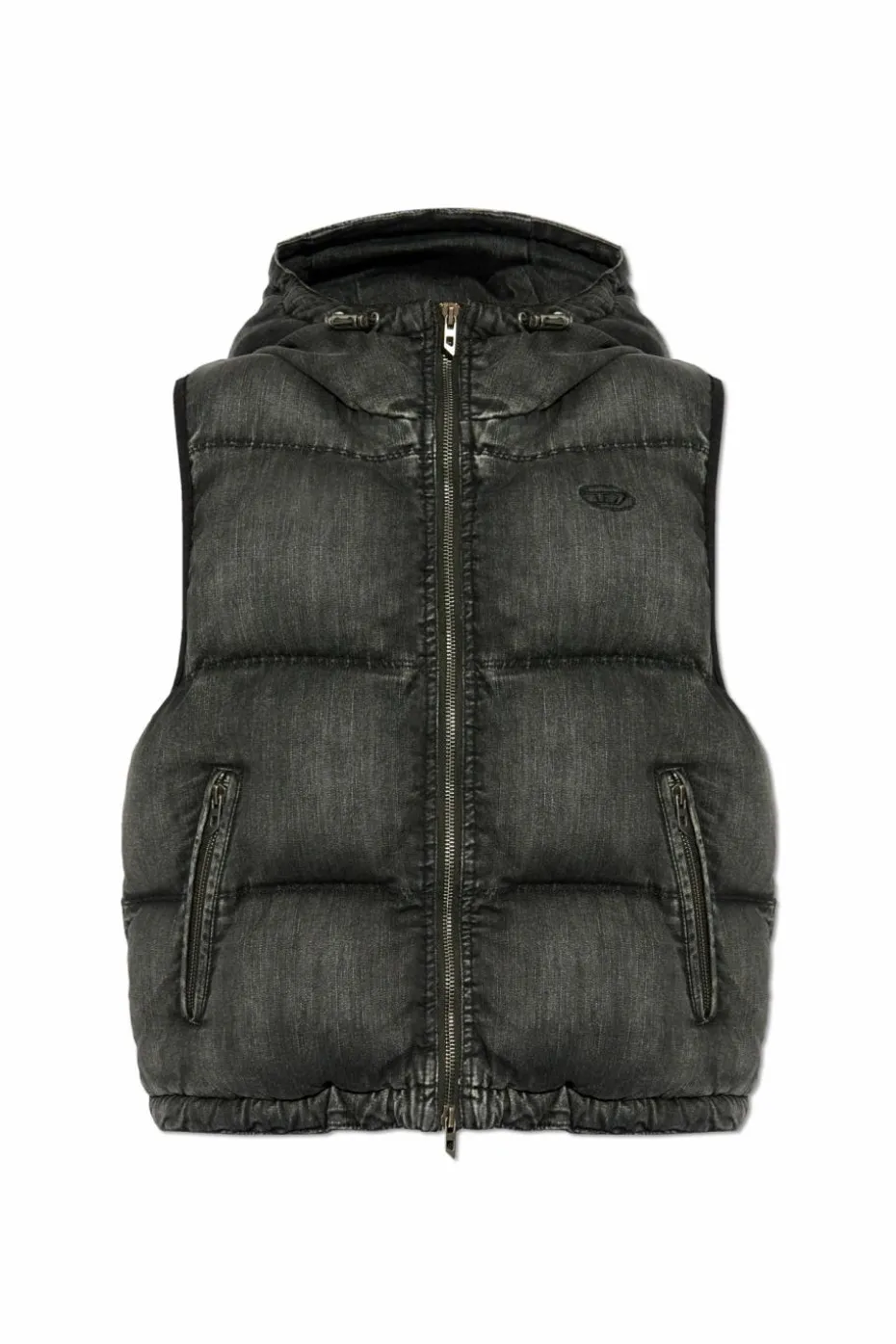 Diesel BLACK Insulated vest W-HOPPER