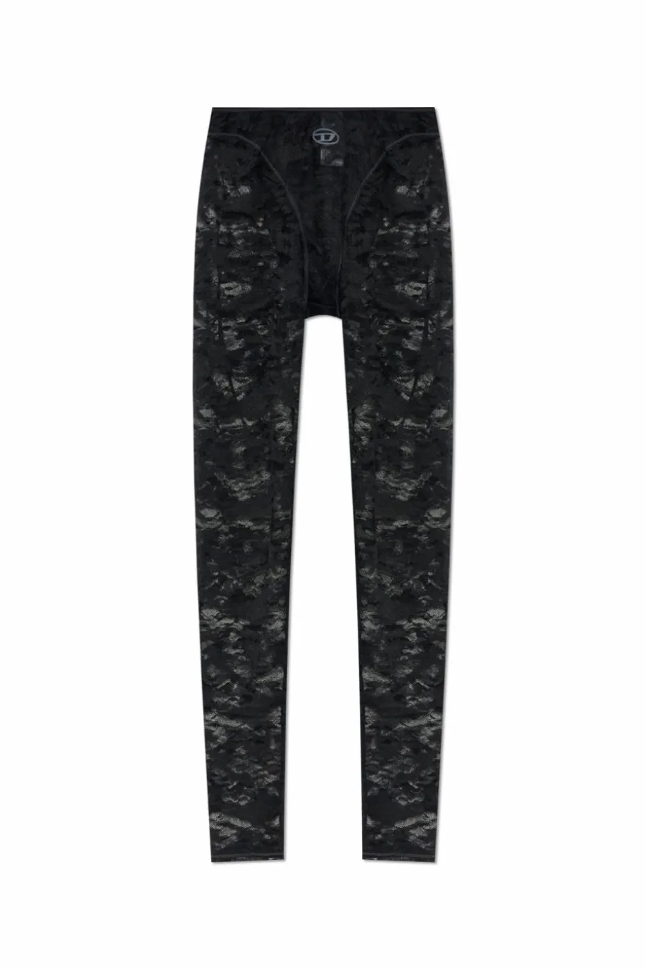Diesel BLACK Lace leggings "CLAIRE"