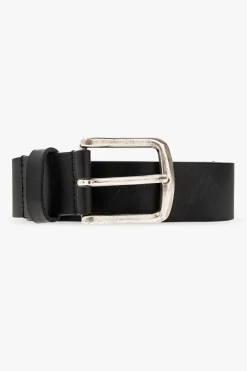 Diesel BLACK Leather belt