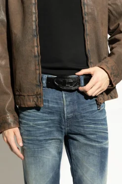 Diesel BLACK Leather belt