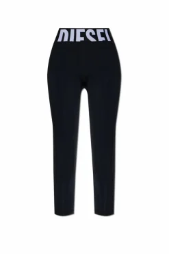 Diesel BLACK "MICOL-D-POP" leggings