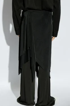 Diesel BLACK Pants P-FRIZZA-PLAIN