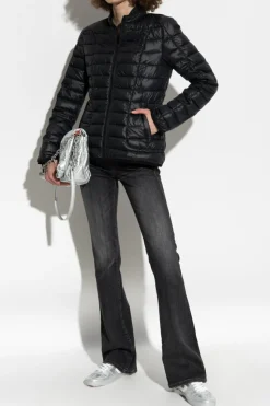 Diesel BLACK Quilted jacket `W-PILOT-FEM`