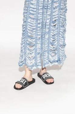 Diesel BLACK ‘SA-MAYEMI CC’ slides