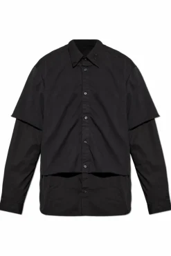 Diesel BLACK Shirt S-GASTON-O