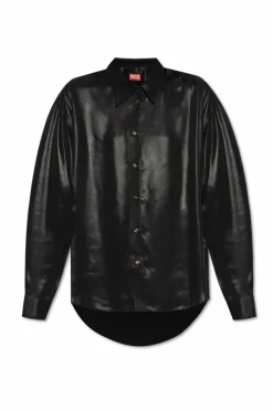 Diesel BLACK Shirt S-SIMPLY-C-WN-Q1