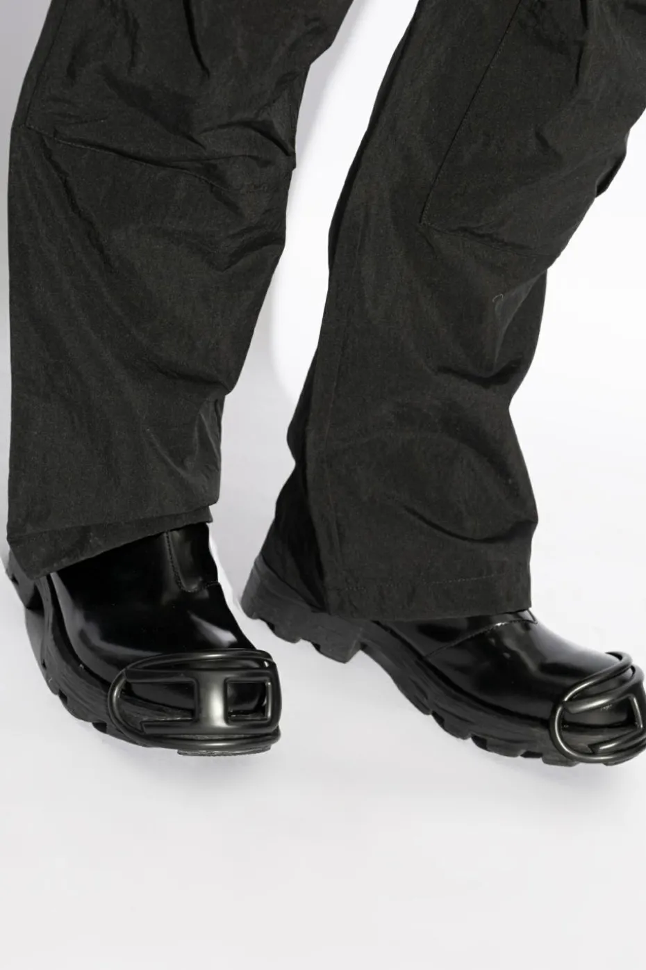 Diesel BLACK Shoes D-HAMMER