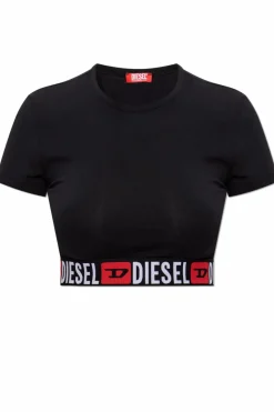 Diesel BLACK Short T-shirt "IRMA-D-CORE"