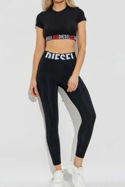 Diesel BLACK Short T-shirt "IRMA-D-CORE"