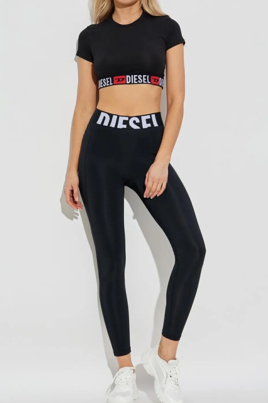 Diesel BLACK Short T-shirt "IRMA-D-CORE"