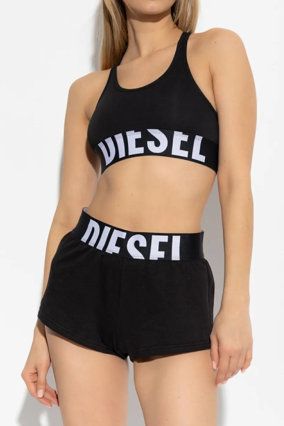 Diesel BLACK Shorts ARIANNA-D-POP
