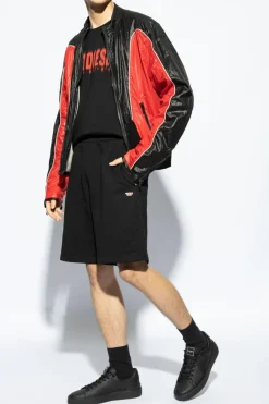 Diesel BLACK Shorts `P-BISC-D`