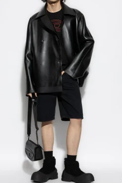 Diesel BLACK Shorts `REGULAR-SHORT`