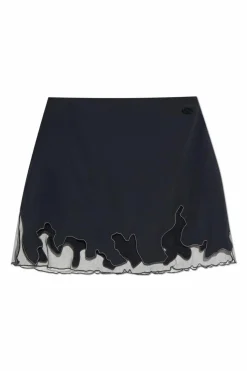 Diesel BLACK Skirt `O-LANE-R1`