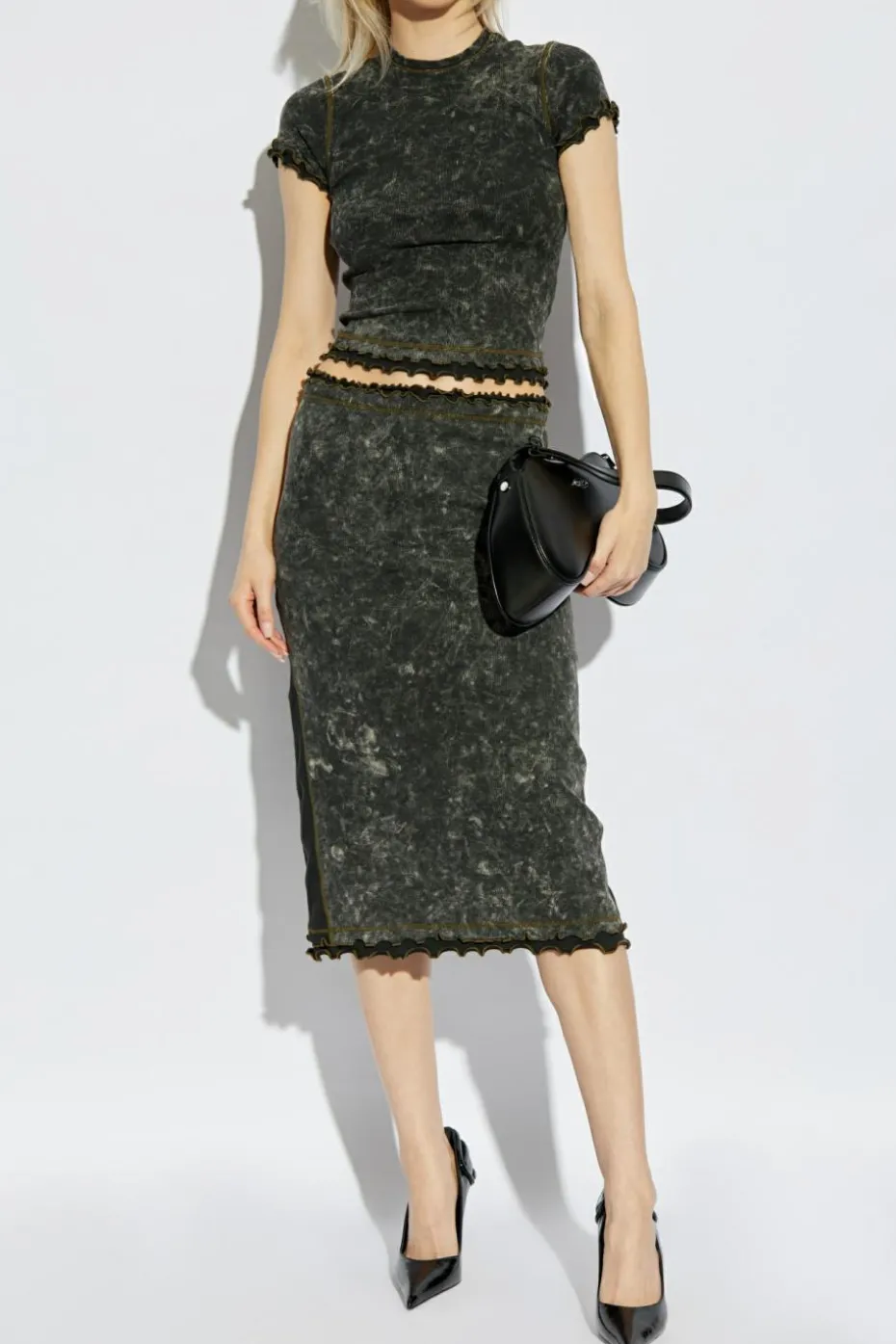 Diesel BLACK Skirt O-MENO
