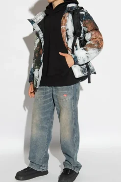 Diesel BLACK ‘S-MACS-HOOD-MEGOVAL-D’ hoodie
