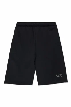 Diesel BLACK Sweat shorts āP-MARSHY-ODā